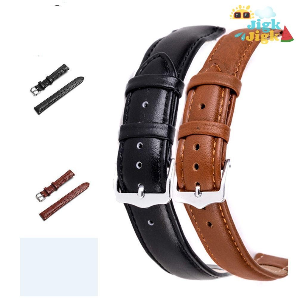 JIGK 16mm 20mm 22mm Dây đeo đồng hồ Dây đeo bằng thép thời trang Dây đeo cổ điển