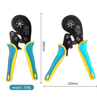 Kìm Bấm Cos Ống Bộ 0.08-16Mm² – Dụng Cụ Bấm Cos Dây Điện Lớn