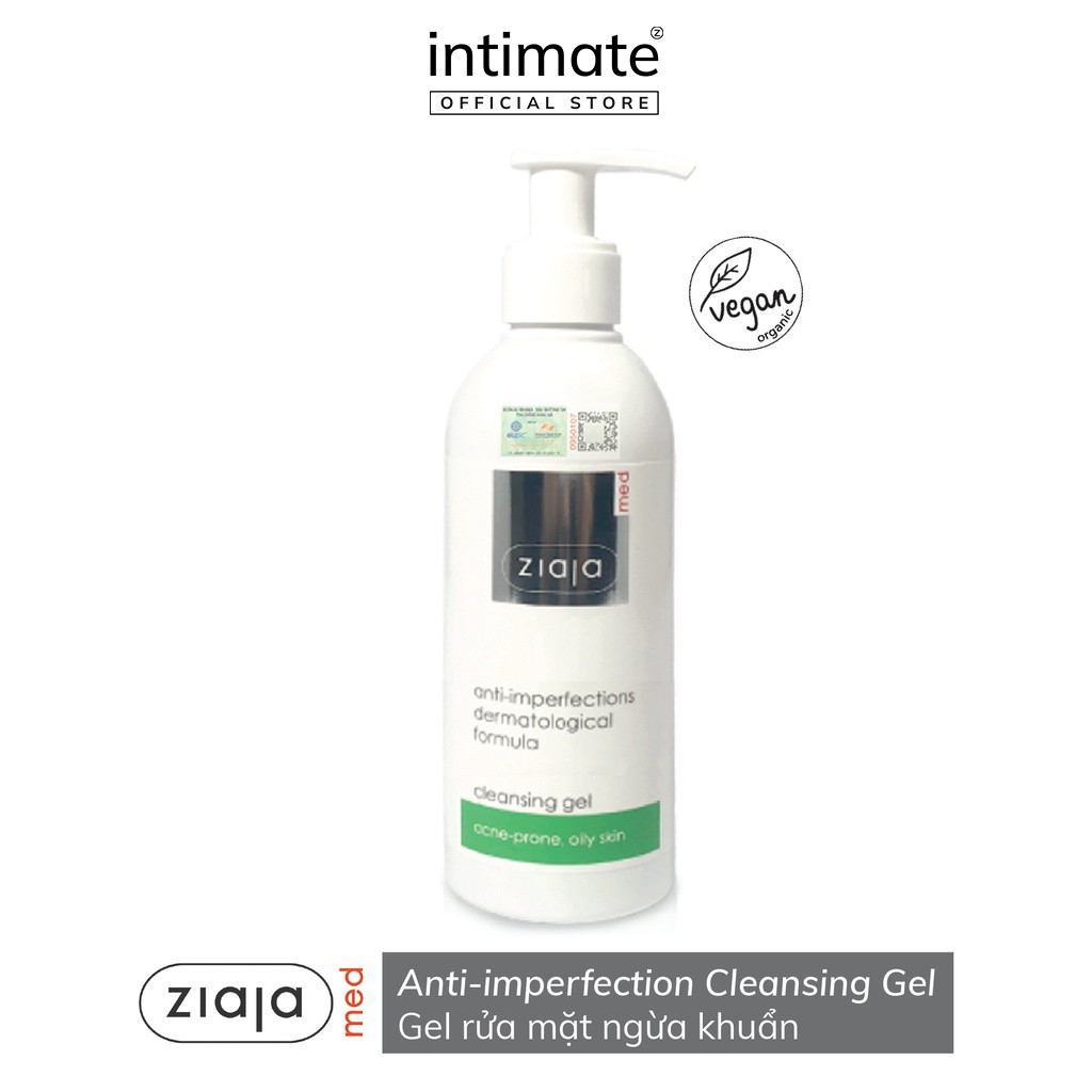 ZIAJA MED GEL NETTOYANT ANTI IMPERFECTIONS 200ML main image 1