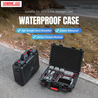 Dành Cho DJI Mini 5 Pro Toàn Bộ Bình Chống Nước RC 2 / RC-N3 Điều Khiển Từ Xa Chống Cháy Nổ Hộp Bảo Quản Đeo Ngang Vali Phụ Kiện