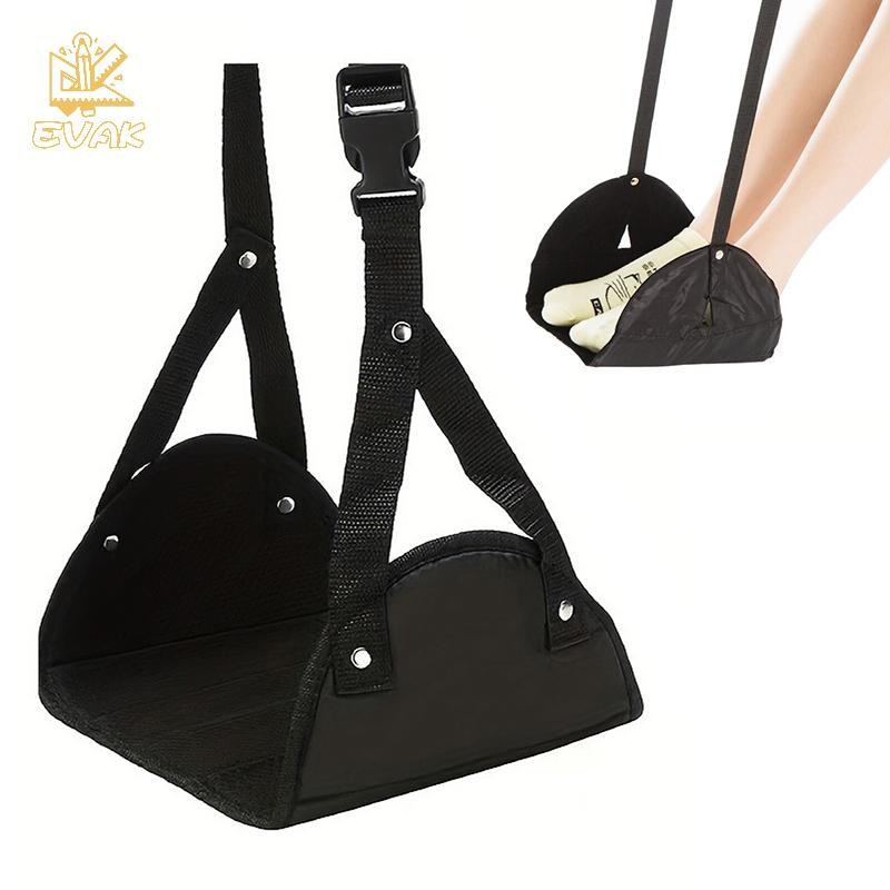 Alittlesetrtu 1PC Có Thể Điều Chỉnh Chiều Cao Chân Còn Lại Máy Bay Để Chân Chất Lượng Cao Bọt Di Động Du Lịch Để Chân Mang Theo VN