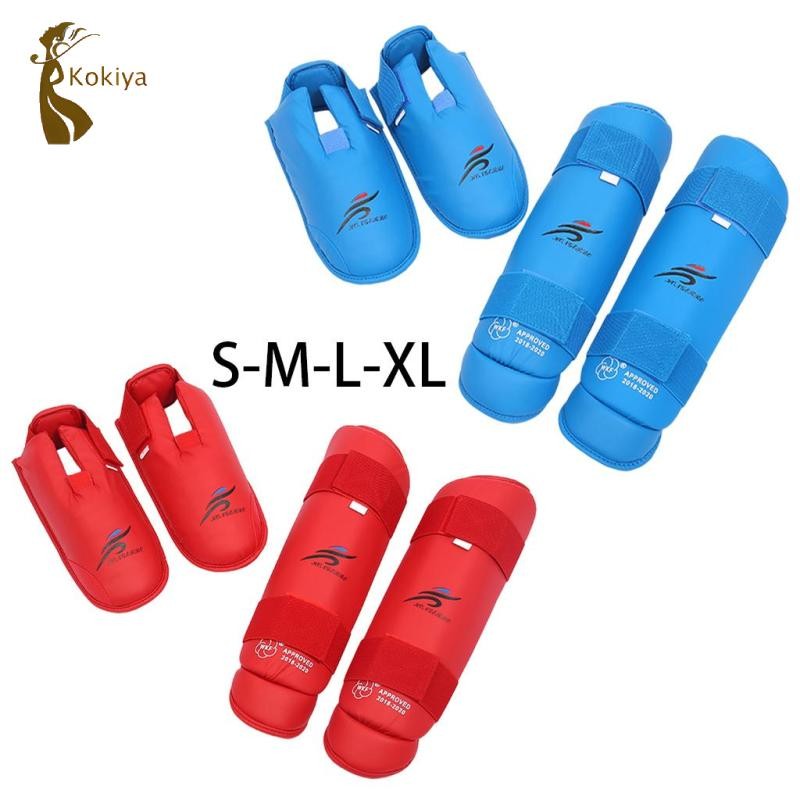 Strike Shin Guards Leg Guards Mắt cá chân Shin Kick Pads Hỗ trợ Kick độn cho bàn chân