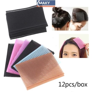 Onetimingcool 12 Miếng Dán Tóc Miếng Dán Tóc Kẹp Nổ Cố Định Liền Mạch Dán Bài Viền VN