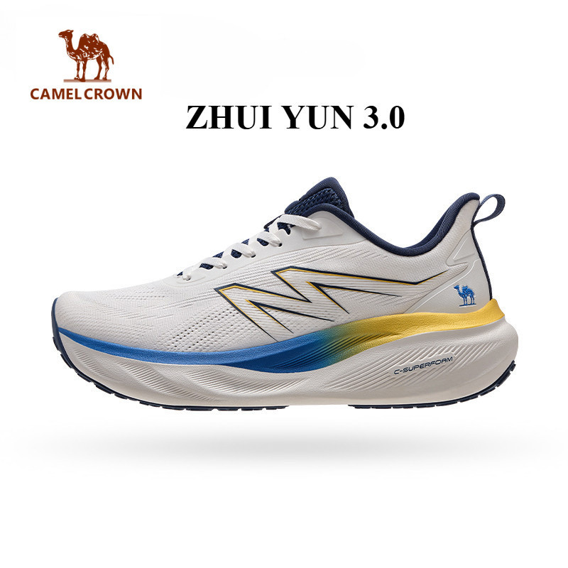 CAMEL CROWN ZHUI YUN Giày chạy bộ nam thoáng khí Chống trượt Giày thể thao chống mài mòn