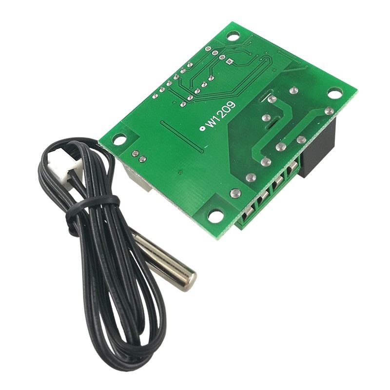 Mạch điều khiển nhiệt độ nóng lạnh đóng ngắt W1209 DC 12V, kiểm soát nhiệt độ chính xác