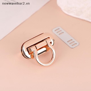 [Mới] Khóa xoay kim loại bầu dục, khóa xoắn cho ví/túi xách DIY, phần cứng thủ công