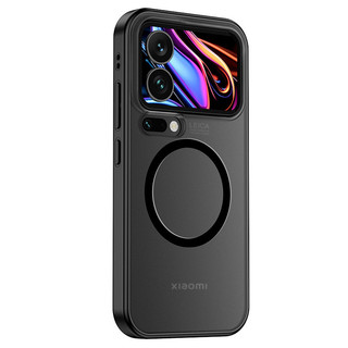 Thích hợp cho Xiaomi 17ProMax Vỏ điện thoại từ tính mờ cảm giác da POCO F7 Vỏ bảo vệ chống sốc trong suốt Hàng giao ngay