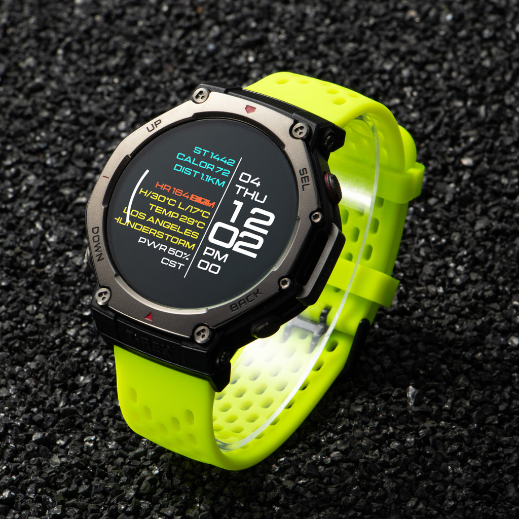 Dây đeo silicon thoáng khí cho Amazfit T-Rex 3 / T-Rex / T-Rex Pro / T-Rex 2 / T-Rex Ultra