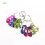 PNPIA- 5 Cái / bộ Có Móc Khóa Chai Nước Treo Thiết Bị Cắm Trại Loại D Lò Xo Bule Bapa Bule Snap Hook Ngoài Trời Carabiner