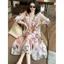 Đầm hoa dáng rộng dáng rộng thời trang Váy dài in hình cao cấp