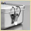 Hộp cơm trưa bằng thép không gỉ B & N 304 Hộp Bento Hộp đựng thực phẩm bằng kim loại có khóa ngậm Thích hợp cho công việc và trường học.