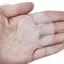 PNPIA- 100 Chiếc Tấm Bảo Vệ Nhiệt Với Tròn Một Lỗ Fusion Keo Bảo Vệ Mẫu Trong Suốt Chống Tia UV Cho Phần Mở Rộng Tóc Tấm Cách Nhiệt