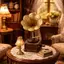 HFTOY 1 Cái Thu Nhỏ Máy Ghi Âm Nhà Búp Bê Phụ Kiện Vintage Mô Hình Cổ Hoàn Hảo Cho Cảnh Nội Thất Phòng Khách ~