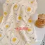 Mùa Hè Cotton Hai Lớp Sợi Cotton In Vải Cho Bé Trẻ Em Khăn Tắm Cho Bé Khăn Trải Giường Bao Chăn Vải Lớp Một 6.15
