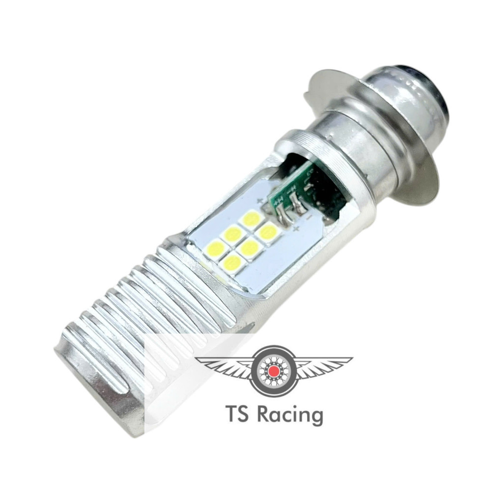 Bóng đèn led chân M5 ( 2 chân ) TLT nhật 6 tim dream thái-việt - ex 2010 - si hello - ab thái - wave nhỏ - T19-6Led