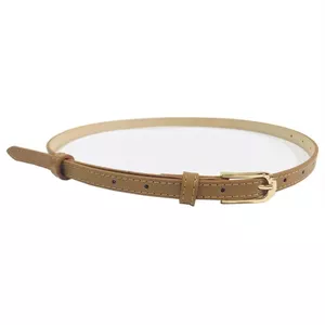Phụ Nữ Da Thật Chính Hãng Nữ Phù Hợp Với Học Sinh Narrow-Waist Porous Da Bò Nữ Thắt Lưng Quần Jean Hợp Thời Trang 6.15