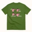 Hàng sẵn có Công nhân đấm bốc Áo thun in hình vui nhộn Crazy Terrier 100% Cotton cao cấp dáng rộng tay ngắn nam và nữ 0615