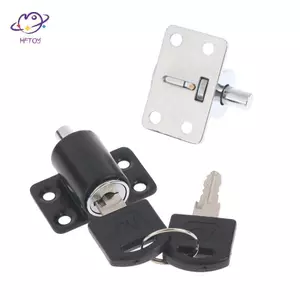 HFTOY 2 Chìa Khóa 1 Bộ Cửa Sổ Trượt Los Với Bé Bảo Vệ An Toàn Trẻ Em An Ninh Cửa Lo Catches Push-pull Window Limiter ~
