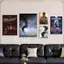 Ca sĩ Michael Jackson Poster Không Khung Tranh Canvas Nghệ Thuật Treo Tường Phòng Khách Trang Trí Nhà Hiện Đại