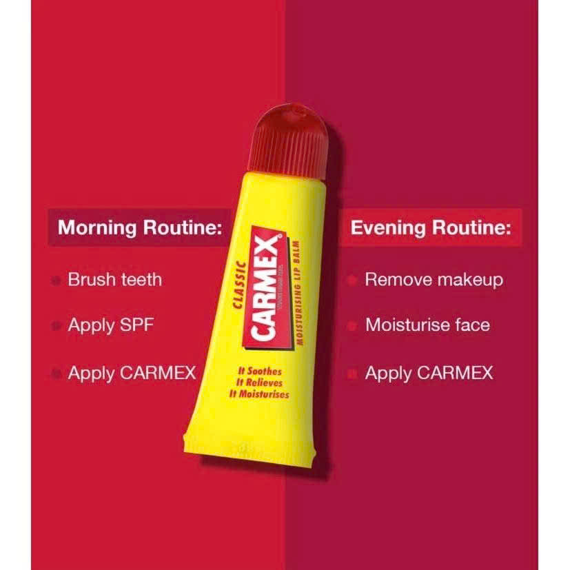 Son dưỡng môi Carmex Classic Moisturising Lip Balm Tube 10g