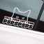Cửa sổ Stickertell Tiếng Anh Body ppsyouri Xe mèo Miếng dán trang trí mèo