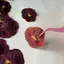 Ooolala Phong Cách Retro Hoa Pansy Đồ Trang Trí Handmade DIY Làm Đẹp Móng Tay Keo Quà Tặng