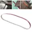 Belleshopp Belleshopp CFTGIW 10 chiếc Đai chà nhám Nhôm Oxit Giấy nhám Sander Dây mài mòn Stra Thắt lưng chủ yếu được sử dụng để mài và Po P 533 X 9mm 9 Công nghiệp (60