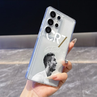 CR7 Boy Thích hợp cho Samsung A12 A255G S22ULTRA A56 A51 S26ULTRA A05S A14 A545G S23PLUS Ốp Mềm Chống Va Đập Bốn Góc