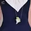 Mặt dây chuyền gói bó hoa hợp thời trang Nelace Hoa nhỏ có thể được chèn Choker nữ Dây chuyền xương đòn thời trang Quà tặng trang sức nữ Mới