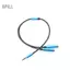 Apill Cáp chia âm thanh Cuifati 3,5 mm Tai nghe cặp đôi hợp kim nhôm có Mic mở rộng Bộ chuyển đổi Aux Nghe nhạc cùng nhau cho điện thoại Máy tính xách tay 30 cm Màu đen (Đen)