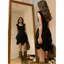 Mùa hè Retro Pháp Đen Không Tay Váy Đen Nhỏ Pure Desire Xếp Ly Bánh Ngắn Chữ A Váy Eo hẹp Ôm Hơn Nhìn Nhẹ nhàng Tính Khí Váy Hẹn Hò