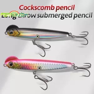 Đúc Cob Pencil Road Runner Mồi giả 10g / 14g / 18g Bút chì chìm rắn Road Runner Ba móc Lớp bơi đầy đủ [MỚI]