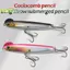Đúc Cob Pencil Road Runner Mồi giả 10g / 14g / 18g Bút chì chìm rắn Road Runner Ba móc Lớp bơi đầy đủ [MỚI]