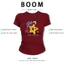 BOOM Áo Baby Tee Nữ Cotton Ôm Body-Áo Thun Ngắn Tay Y2K In Hình PhongCách Mùa Hè, Cổ Tròn Hàng Đầucách hàn quốc phong369