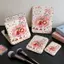 Gương gấp mini họa tiết anh đào gấu hoa nhí pastel gương makeup