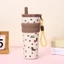 Bình giữ nhiệt đệm tay 680ml BL50 Bình Nước Giữ Nhiệt Phong Cách Hàn Quốc – Thiết Kế Cute, Giữ Nóng Lạnh Cả Ngày