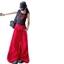 Áo Vest In Hình Số Bé Gái Mùa Hè Phong Cách Mới Trẻ Em Màu Sắc Tương Phản Cổ Tròn Slim fit Top
