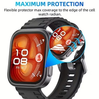 Miếng Dán Bảo Vệ Màn Hình Mềm Cho Huawei Watch Fit 5 / 5 Pro Linh Hoạt Hydrogel Trong Suốt Bảo Vệ Toàn Diện Cho Huawei Fit 3 4 4Pro