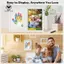 Bộ in tay gia đình, Thủ công DIY cho bé mới dành cho mẹ mới, Khung ảnh in tay, Quà tặng cho cha mẹ mới màu trắng