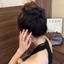 Pháp Vải Tam Giác Kẹp Nữ Plump Lưng Đầu Nửa Tóc Cá Mập Kẹp Mũ Đội Đầu Thời Trang Kẹp Tóc Sang Trọng Phụ Kiện Tóc M0ZN