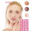 200 / 400 CÁI Miếng dán Hỗ trợ giảm mụn kết hợp đầy màu sắc Loại trái tim ngôi sao Pimple Stier PE Kem che khuyết điểm da mặt Miếng dán che khuyết điểm mụn