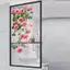 1 Decal dán cửa sổ hình bướm hoa hồng hồng có thể tháo rời để trang trí kính treo tường phòng khách phòng ngủ [VN]