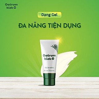 Gel Bôi Oatrum Kids - Hăm, Tràm Sữa, Mụn Nhọt, Rôm Sẩy Trẻ Sơ Sinh - 20g Hàng chính hãng