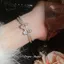 Siêu Nhấp Nháy Zircon Bướm Hai Lớp Mở Vòng Tay Phong Cách Hàn Quốc Tính Khí Ngọt Ngào Phù Hợp Với Vòng Tay Nhẹ Sang Trọng Cao Cấp Nữ