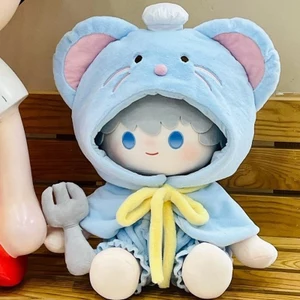 20cm Quần Áo Cho Bé Chuột Búp Bê Cotton Dễ Thương Áo Khoác Lớn Quần Bộ Ngồi Quần Áo Cho Bé Không Có Thuộc Tính 6.24