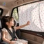 Rèm che nắng ô tô họa tiết hoạt hình có khả năng bảo vệ tia cực tím và cách nhiệt cho xe cộ