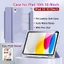 Ốp điện thoại Cho iPad 10th 10.9 inch Có Khe Cắm Bút Vỏ Bảo Vệ Từ Tính Cho iPad 10 10.9inch Có Mặt Sau Trong Suốt