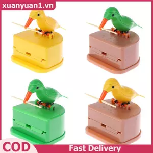 XUAN Tăm Răng Đựng Hộp Đựng Chim Trang Trí Bàn Hộp Đánh Răng VN