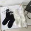 PNPIA- Gothic Nơ Rỗng Ra Sos Nữ Tính Ren Nơ Ngọt Ngào Choàng Phi Hành Đoàn Rời Sox Mùa Hè Mỏng Thoáng Khí Giữa Ống Stoings Quà Tặng
