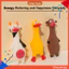 Đồ chơi cho chó Vinyl có tiếng kêu – Hình dạng hoạt hình dễ thương Đồ chơi nhai an toàn cho thú cưng cho chó Giảm bớt sự cô đơn Hỗ trợ sức khỏe răng miệng Đồ chơi vui nhộn bền bỉ cho chó nhỏ đến chó Nhai cho chó